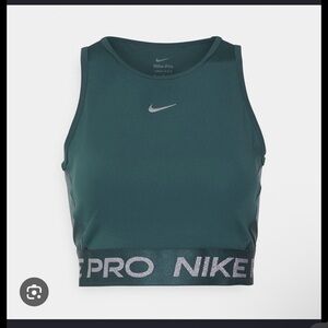 NWT Nike Pro Green Sports Bra